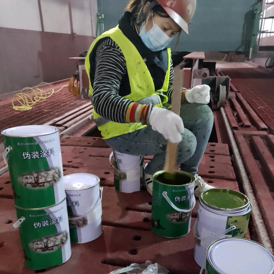 船营刷迷彩漆 空军迷彩漆怎么喷 07 如何喷出迷彩漆