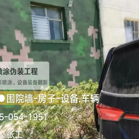 船营数码迷彩漆施工